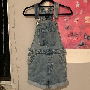 GAP overall shorts